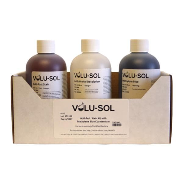 Volu-Sol Stain Acid-Fast 16oz Ea