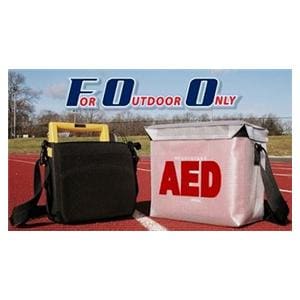 Foobag AED Case New Nylon-Lined Plastic 6-1/2x12-1/2x12" Ea