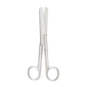 Utility Scissors Straight 6-1/2" Stainless Steel Reusable Ea