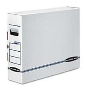 X-Ray Storage Box 15.75 in x 5.25 in x 19.75 in White/Blue 6/Ca