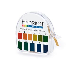 Hydrion pH Test Strip 1-11 Range 10/Bx