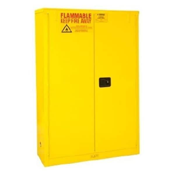 Cabinet Safety Flammable 45gal Safety Yllw Ea