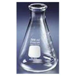 Pyrex Erlenmeyer Flask Borosilicate Glass 1000mL Narrow Mouth 6/Pk