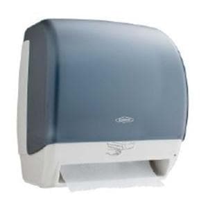 Automatic Paper Towel Roll Dispenser Translucent Navy Blue Plastic Ea