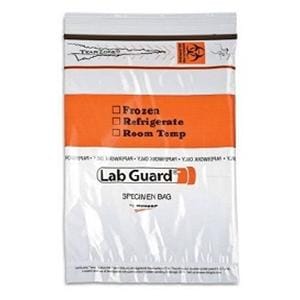 Lab Guard TearZone Transport Bag 6x9" Clear Plastic 1000/Ca