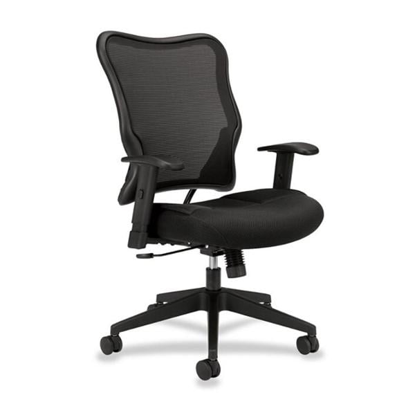 basyx by HON VL702 Mesh High-Back Chair Black Ea