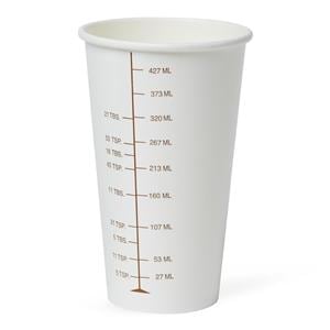 GreenSmart Drinking Cup Paper White 16 oz Disposable 1000/Ca