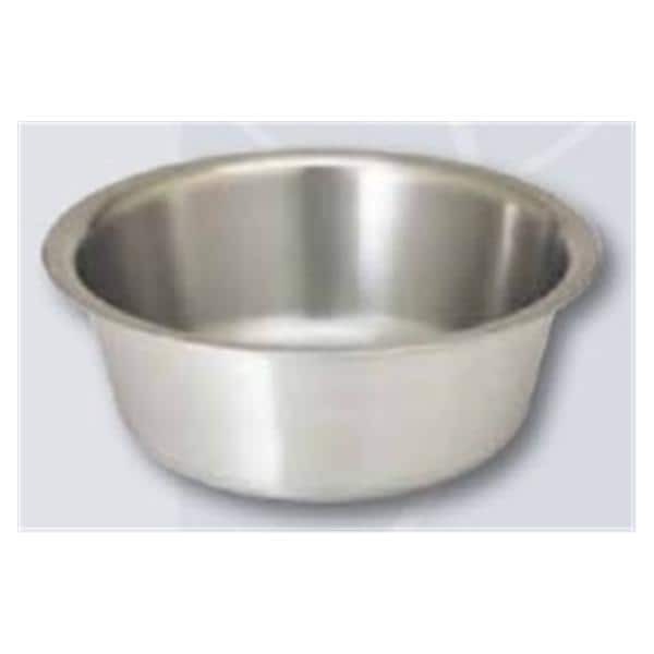 Solution Bowl Round Stainless Steel Silver 7qt