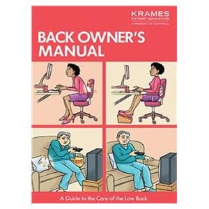 Back Owner's Manual Educational Booklet Ea