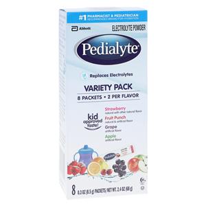 Pedialyte Electrolyte Powder Variety Pack 0.3oz Packet 64/Ca