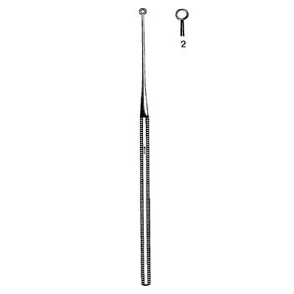 Buck Ear Curette Stainless Steel Non-Sterile Reusable Ea