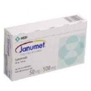 Janumet Tablets 50mg/500mg Bottle 60/Bt
