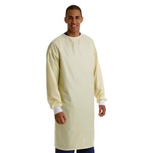 Isolation Gown 99% Polyester / 1% Carbon Large Yellow 72/Ca