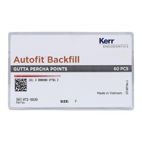 Autofit Backfill Cones Gutta Percha 60/Pk