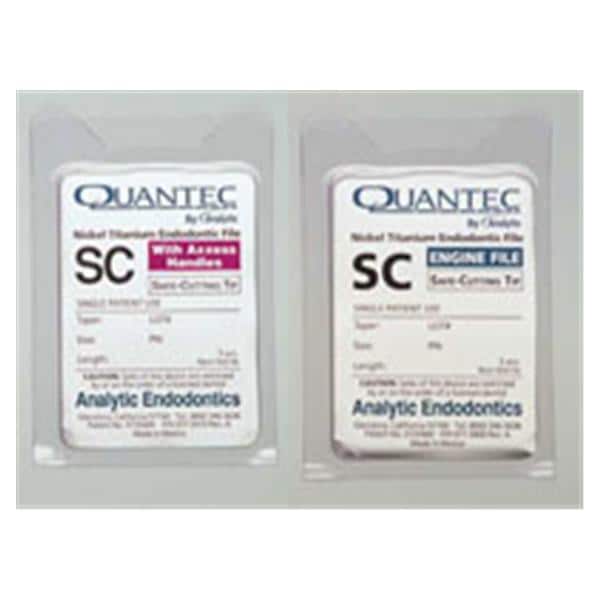 Quantec SC Axxess Rotary File 21 mm Size 25 Pink 0.03 5/Pk