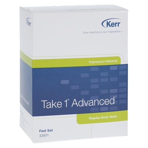 Take 1 Advanced Impression Material Wash Fast Set 50 mL Regular Body Refill 2/Pk