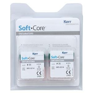 Soft-Core Obturators Size 35 Green 36/Pk