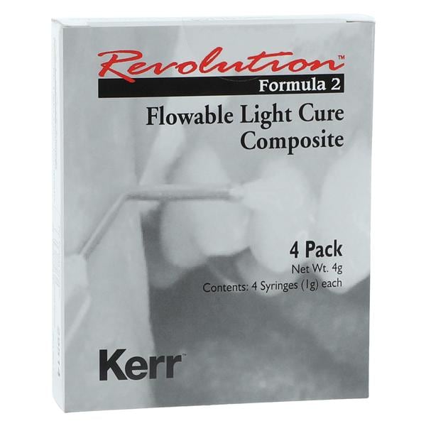 Revolution Formula 2 Flowable Composite Assorted Syringe Kit Ea