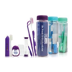 Dr Fresh Orthodontic Toothbrush Patient Kit Ea