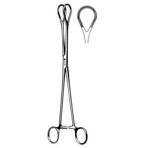 Grasping Forcep Straight 10" Ea