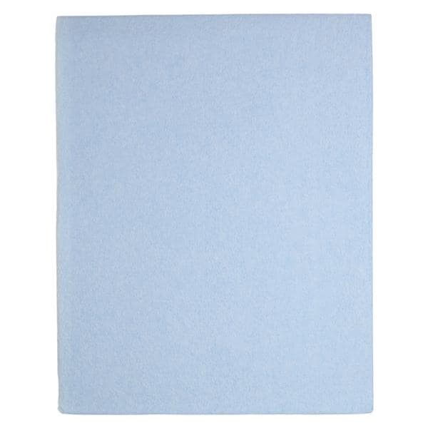 Exam Drape Sheet 40 in x 48 in Blue / White Disposable 100/Ca