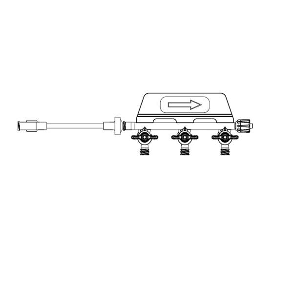 IV Extension Set 8 SPIN-LOCK Connector Luer Lock 100/Ca