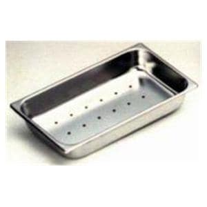 Instrument Tray 15-1/8x10-5/8x3/4" Stainless Steel Autoclavable Ea