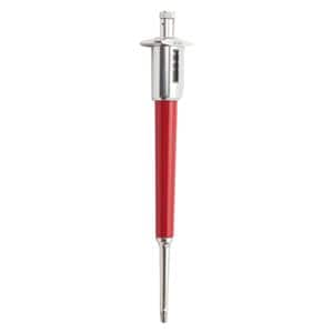 MLA Digital Adjustable Volume Pipette 50-200uL 1uL Increments Red Ea