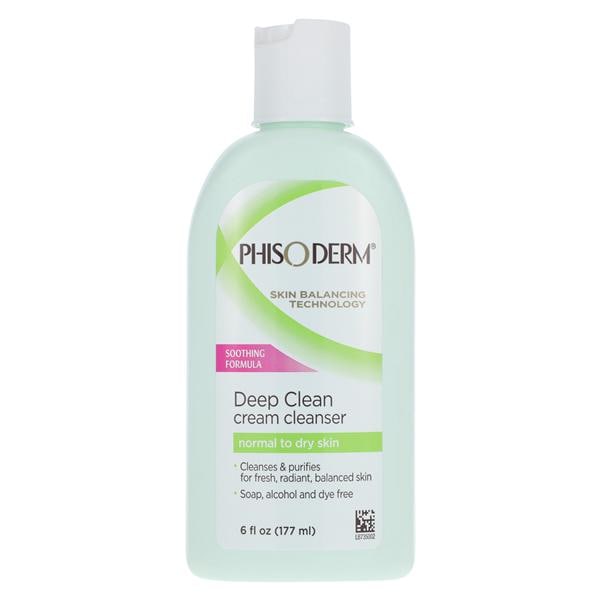 Phisoderm Deep Cleansing Cream 6oz Normal/Dry Skin 6oz/Bt