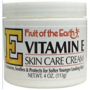 Moisturizer Cream Vitamin E 4oz Skin Jar 4oz/Jr