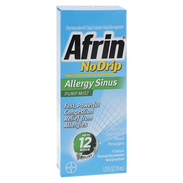 Afrin Severe Congestion Nasal Decongestant Mist Spray 0.05% 15ml/Bt