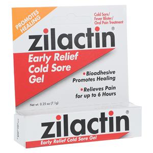 Zilactin Medicated Gel 0.25oz .25oz/Tb