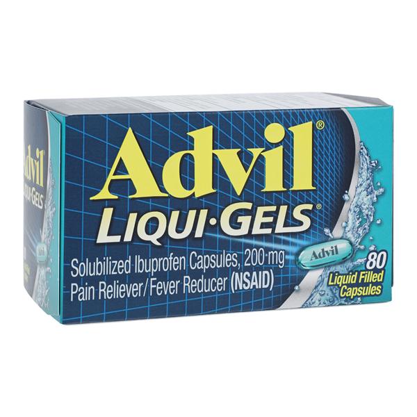 Advil NSAID Liquid Gel Capsules 200mg 80/Bt, 36 BT/CA