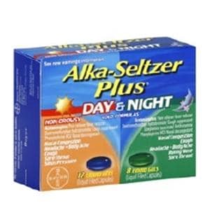 Alka-Seltzer Plus Cgh/Cld/Flu Lq Glcp 325/10/5mg 325/10/6.25/5mg 20/Bx