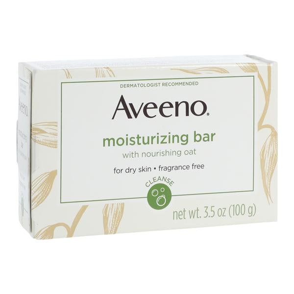 Aveeno Moisturizing Soap 3.5oz Dry Skin 3.5oz/Ea, 24 EA/CA