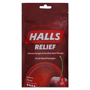 Halls Cough Drops 5.8mg Cherry 30/Bg