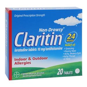 Claritin Allergy Oral Tablets 10mg 20/Bx