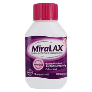 MiraLAX Laxative Powder 238gm Packet 8.3oz/Ea