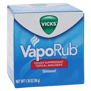 Vicks Vaporub Medicated Topical Cream 1.75ozJr