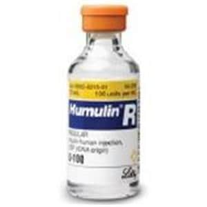 Humulin R Insulin 100u/mL 3mL/Vl