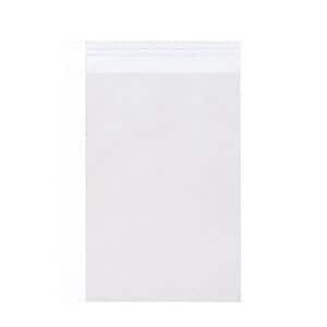 Self-Adhesive Sleeve Envelope 6 1/4 in x 9 5/8 in Clear 100/Pack 100/Pk