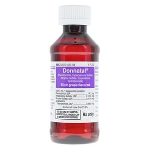 Donnatal Oral Elixir Varied Concentrations Grape Bottle 4oz/Bt