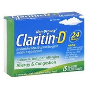 Claritin-D Allergy Oral Tablets 10/240mg 15/Bx