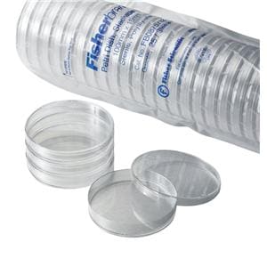 Fisherbrand Petri Dish Polystyrene Beveled Edge Round 100x15mm 500/Ca