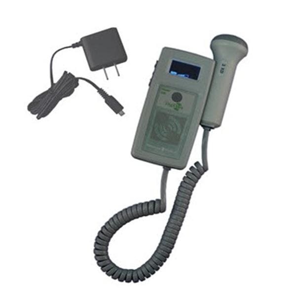 DigiDop II 330AR Hand Held Doppler With 3MHz Probe/Recharger/Audio Recorder Ea