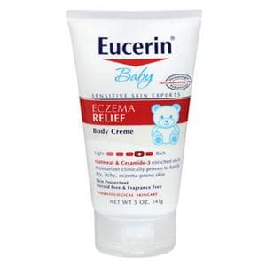 Eucerin Eczema Relief Cream 5oz Fragrance Free Body 12/Ca