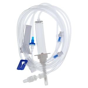 IV Administration Set Needleless 2 Y-Injection Site 105" 20 Drop/mL 18mL 50/Ca