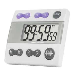 Traceable 4 Channel Timer ABS Plastic Ea