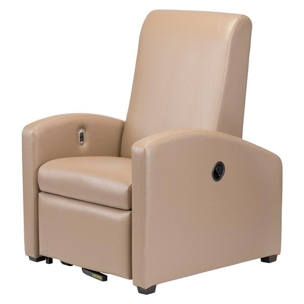 Augustine Treatment Recliner Steel Frame 500lb Capacity Taupe Ea