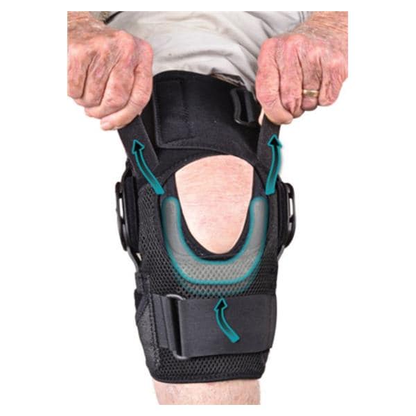 Global Knee Support Brace Knee Size 3X-Large Neoprene 19-22" Universal
